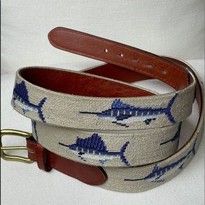Smatchers & Branson Leather Belt